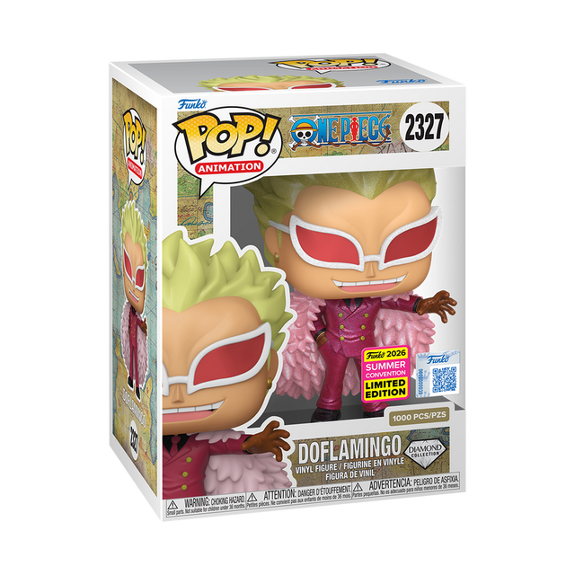 Funko POP! Doflamingo (Diamond) (L.E. 1000) - Limited Edition 2026 SDCC Summer Convention Exclusive