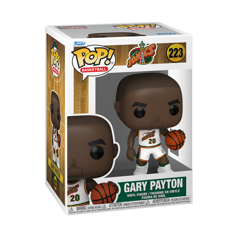 Funko POP! Gary Payton (White Home Uniform)