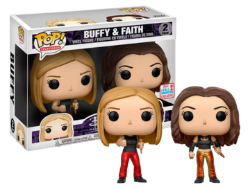 Funko POP! Buffy & Faith (2-Pack) - Limited Edition 2017 NYCC Exclusive