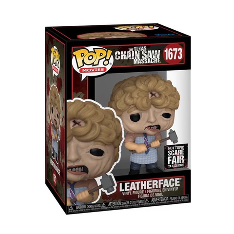 Funko POP! Leatherface - Limited Edition Hot Topic 2024 Scare Fair Exclusive