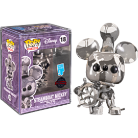 Funko POP! Steamboat Mickey (Art Series) - Limited Edition Special Edition Exclusive