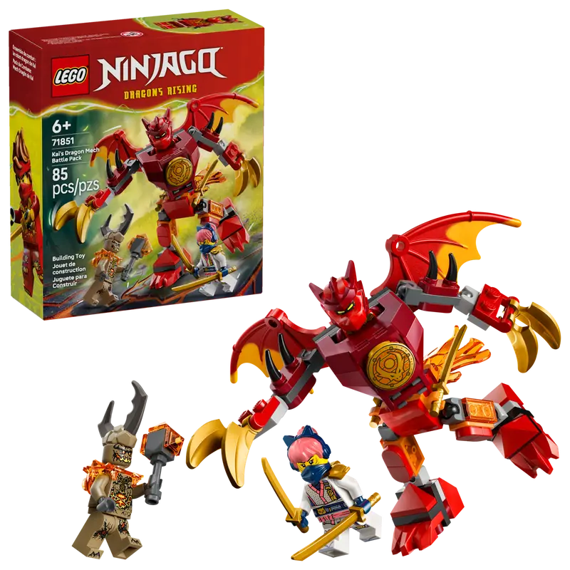 LEGO Kai's Dragon Mech Battle Pack