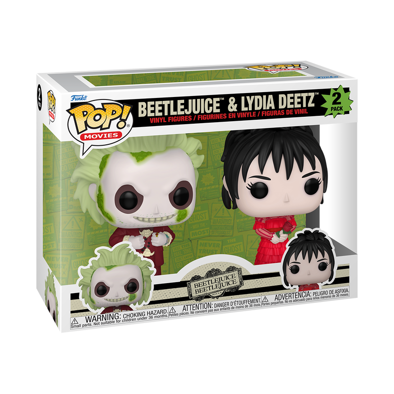 Funko POP! Beetlejuice & Lydia Deetz (2-Pack)
