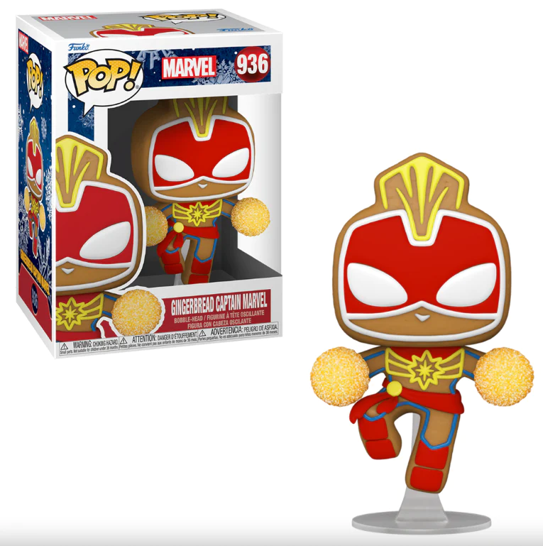 Gingerbread Captain Marvel