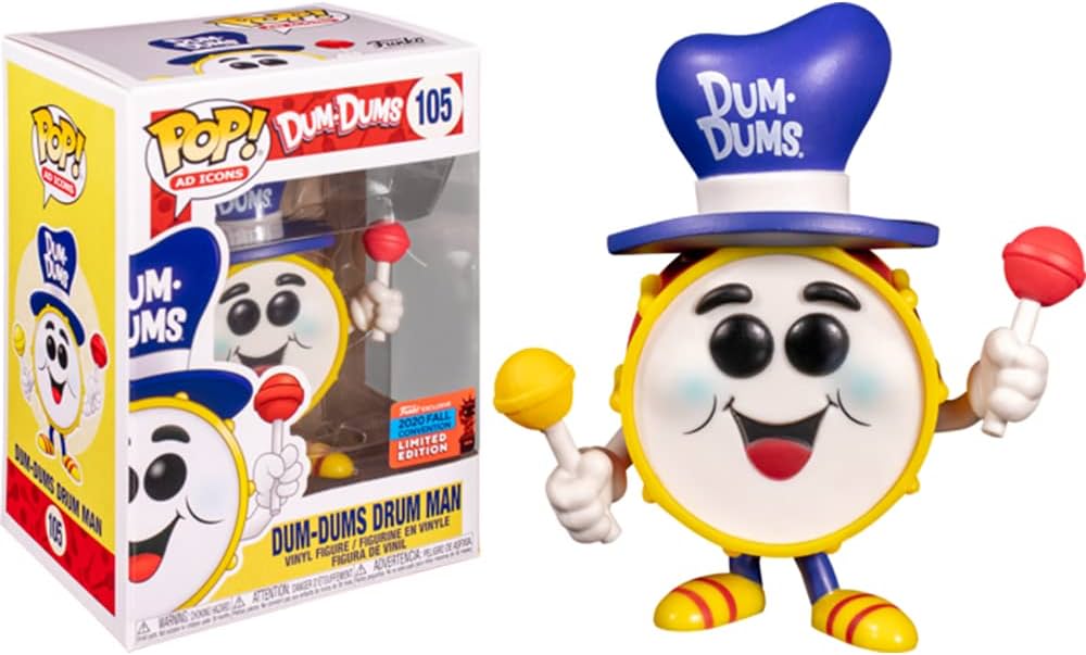 Dum-Dums Drum Man - Limited Edition 2020 NYCC Exclusive