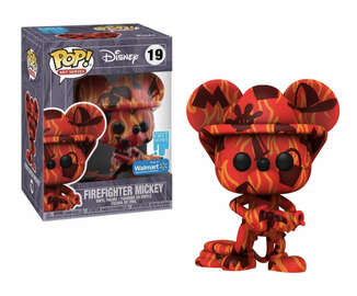 Funko POP! Firefighter Mickey (Art Series) - Limited Edition Walmart Exclusive