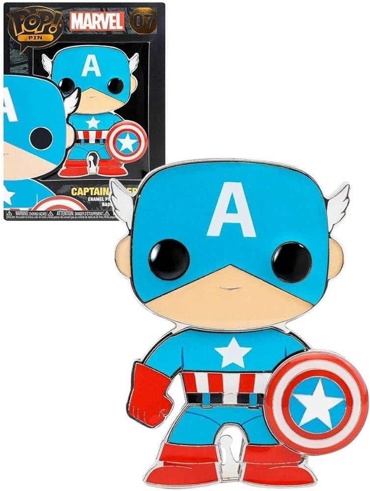 Funko POP! Captain America (Pin)