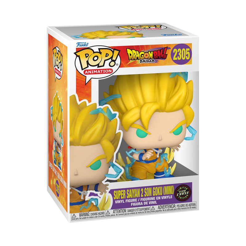 Funko POP! Super Saiyan 2 Son Goku (Mini) (Glow) - Limited Edition Chase