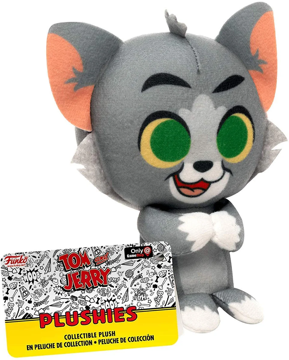 Funko Plush Tom and Jerry Tom Plushies - Limited Edition GameStop Exclusive