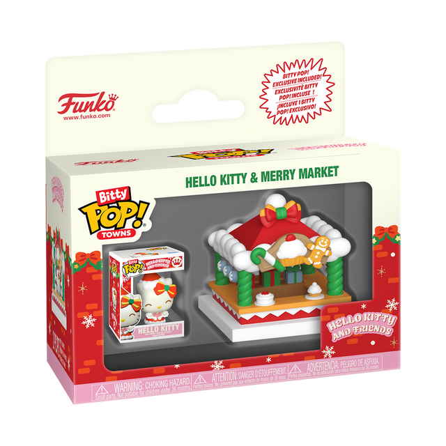 Bitty POP! Hello Kitty and Merry Market (Towns) (Pre-Order)