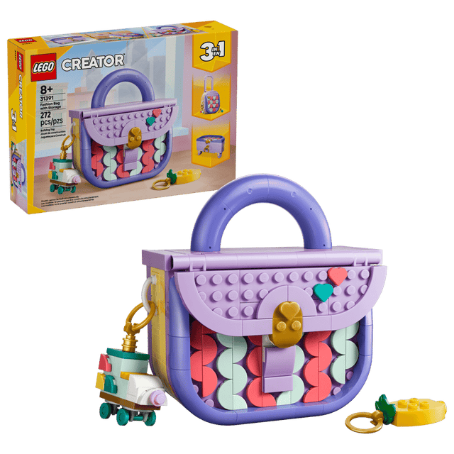 LEGO Art Fashion Bag with Storage