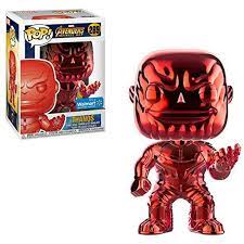 Funko POP! Thanos (Red Chrome) - Limited Edition Walmart Exclusive