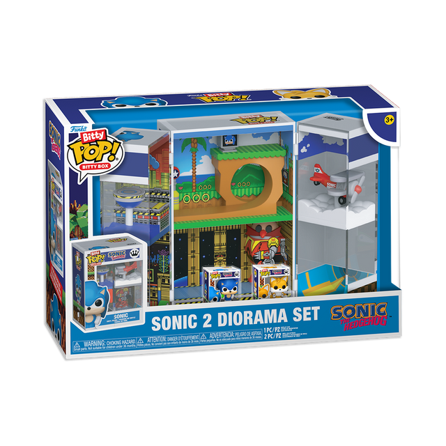 Bitty POP! Sonic 2 Diorama Set (Bitty Box) (Pre-Order)