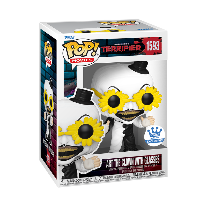 Funko POP! Art the Clown with Glasses - Limited Edition Funko Shop Exclusive