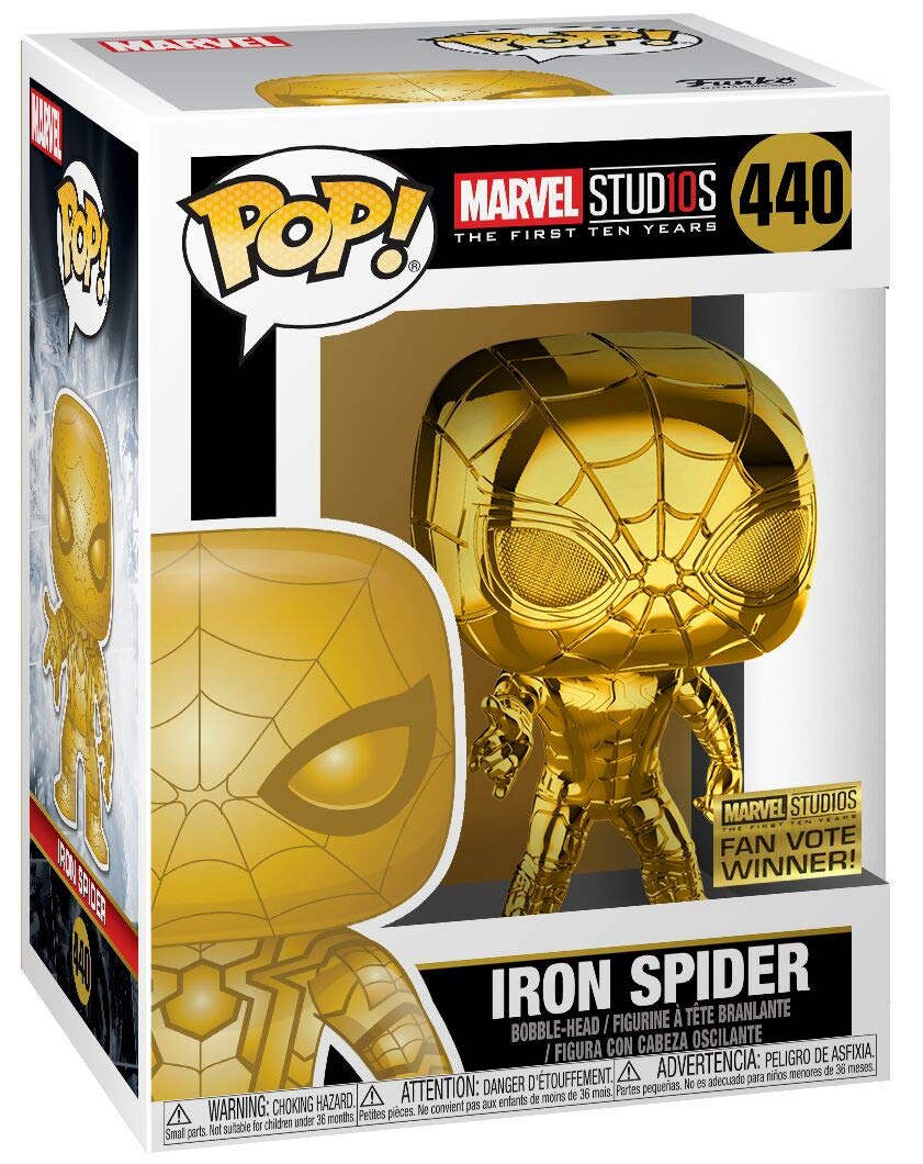Iron Spider (Gold Chrome) - Fan Vote Winner!