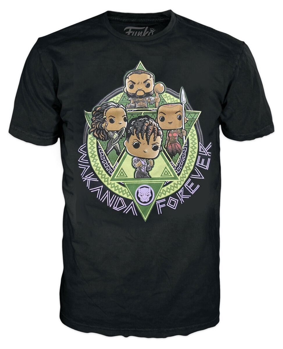 Funko POP! Tees Black Panther Wakanda Forever Shirt