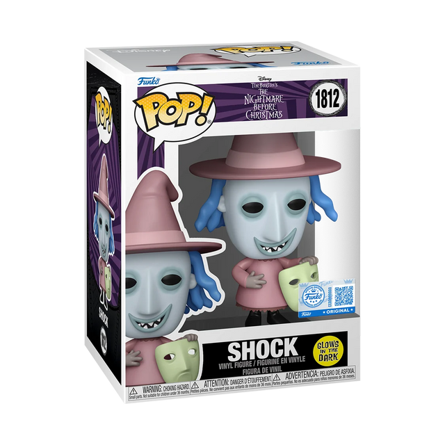 Funko POP! Shock (Glow) - Limited Edition Entertainment Earth Exclusive (Pre-Order)