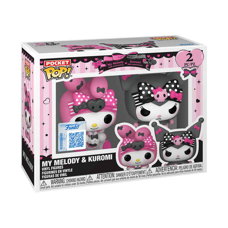 Pocket Pop! My Melody & Kuromi (2-Pack)