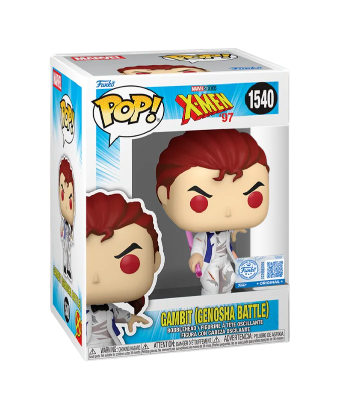 Funko POP! Gambit (Genosha Battle) - Limited Edition Entertainment Earth Exclusive