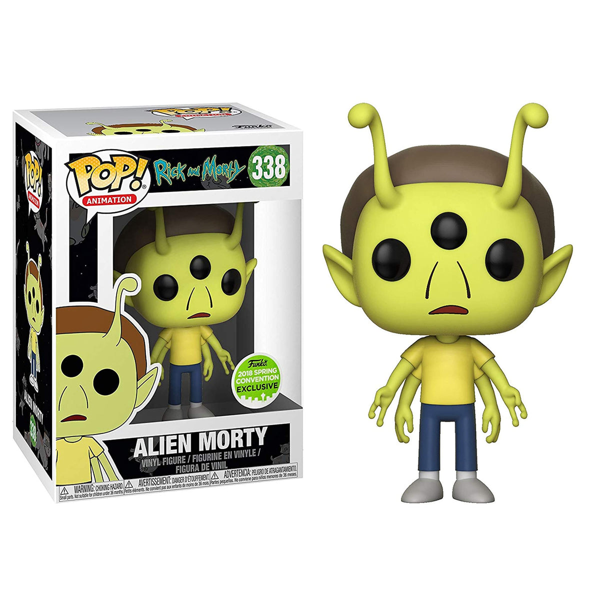 Funko POP! Alien Morty - Limited Edition 2018 ECCC Exclusive