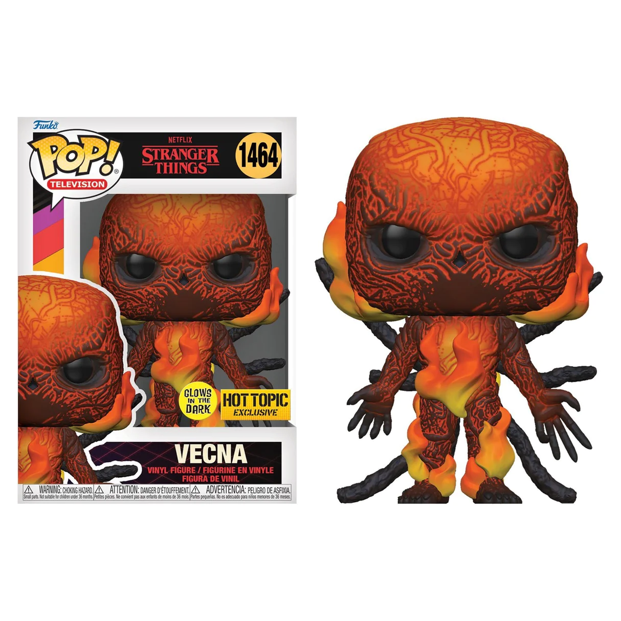 Funko POP! Vecna (Glow) - Limited Edition Hot Topic Exclusive