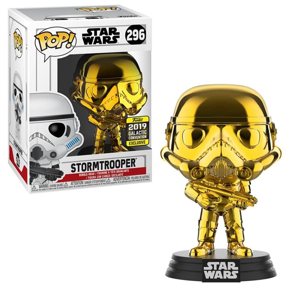 Stormtrooper (Gold Chrome) - Limited Edition 2019 Galactic Convention Exclusive