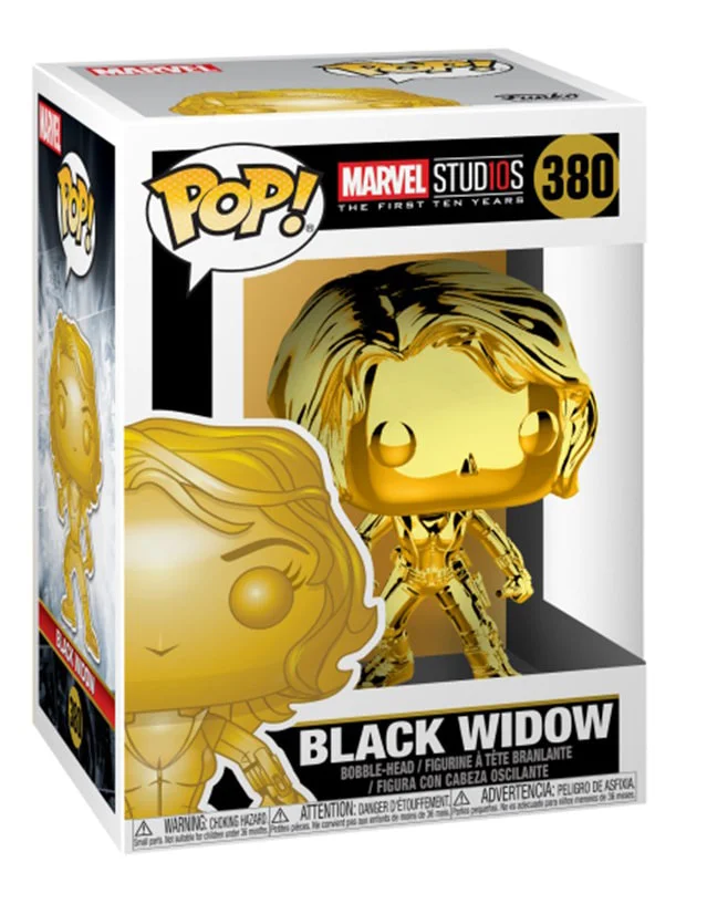 Funko POP! Black Widow (Gold Chrome)