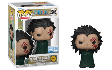 Funko POP! Monkey D. Dragon - Limited Edition Chase - Limited Edition Chrono Toys Exclusive