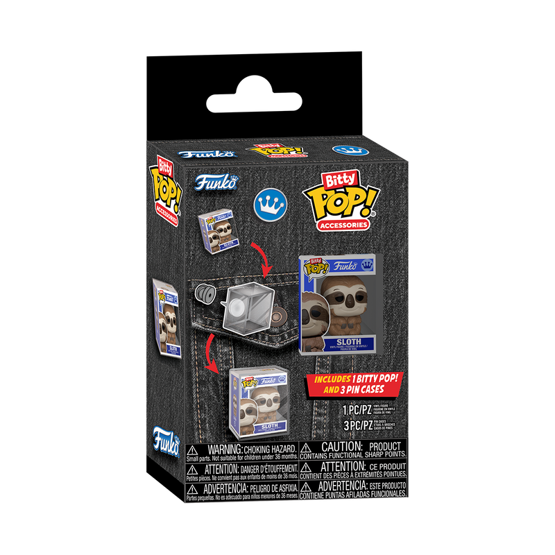 Bitty POP! Accessories Pin Cases 4-Pack