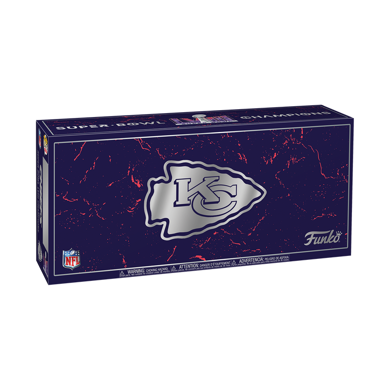 Funko POP! Kansas City Chiefs Super Bowl 2024 (4-Pack) - Limited Edition Fanatics Exclusive