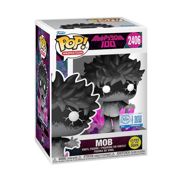 Funko POP! Mob (Glow) - Limited Edition Entertainment Earth Exclusive (Pre-Order)