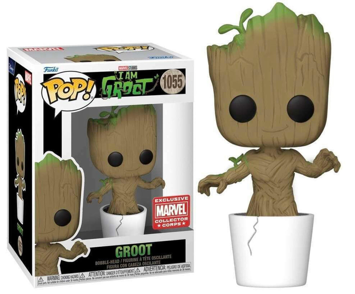 Funko POP! Groot - Limited Edition Marvel Collector Corps Exclusive