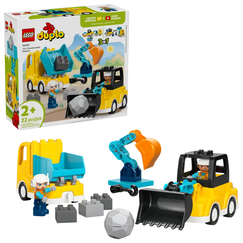 LEGO 3 in 1 Construction Vehicles