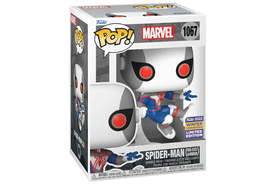 Funko POP! Spider-Man (Bug-Eyes Armor) - Limited Edition 2022 Winter Convention Exclusive
