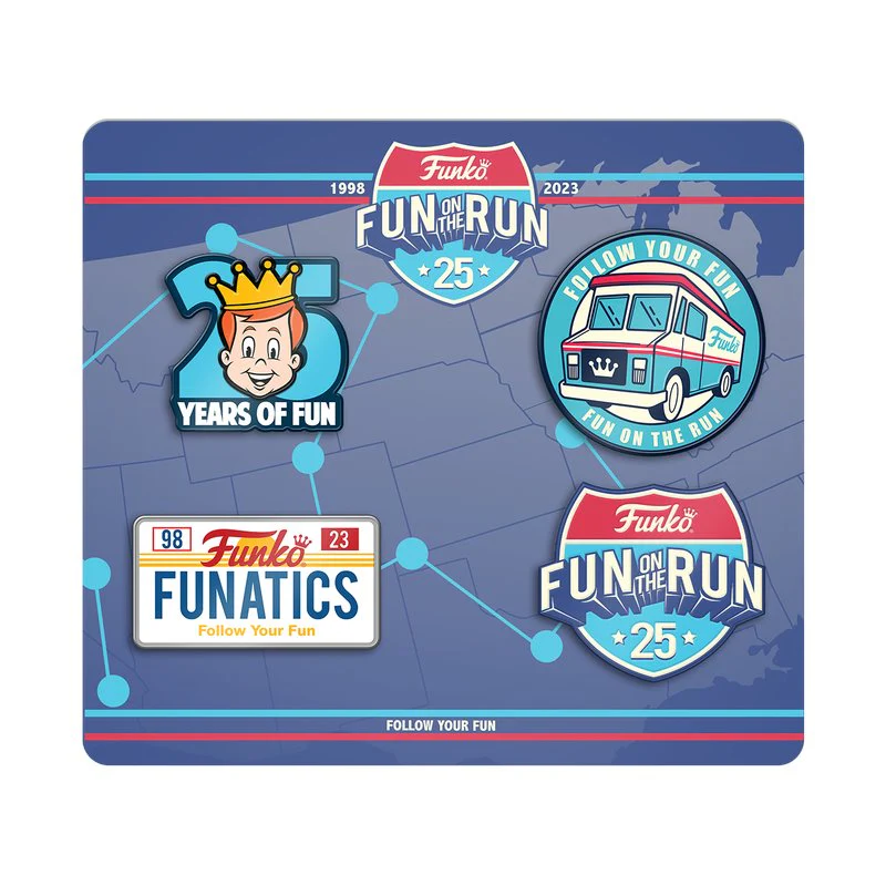 Fun on the Run Pin Set
