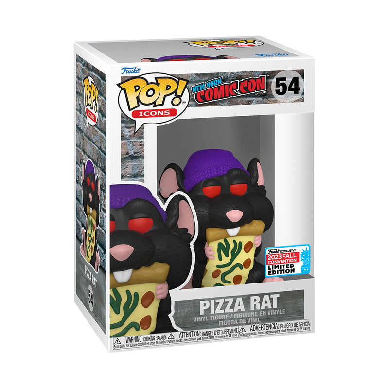 Funko POP! Pizza Rat - Limited Edition 2023 NYCC Exclusive
