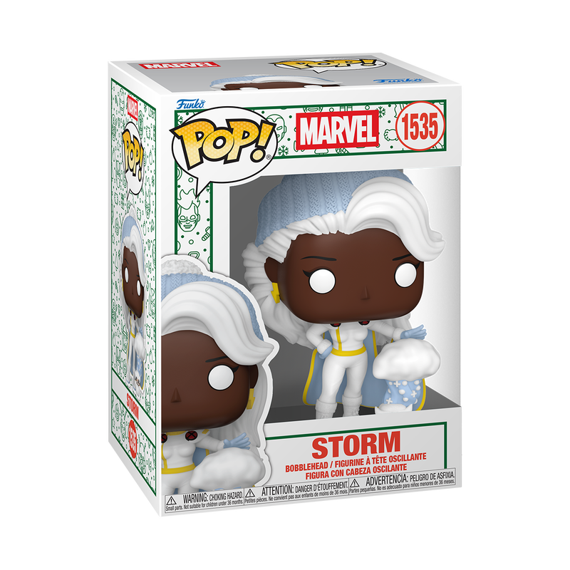 Storm with Snowman