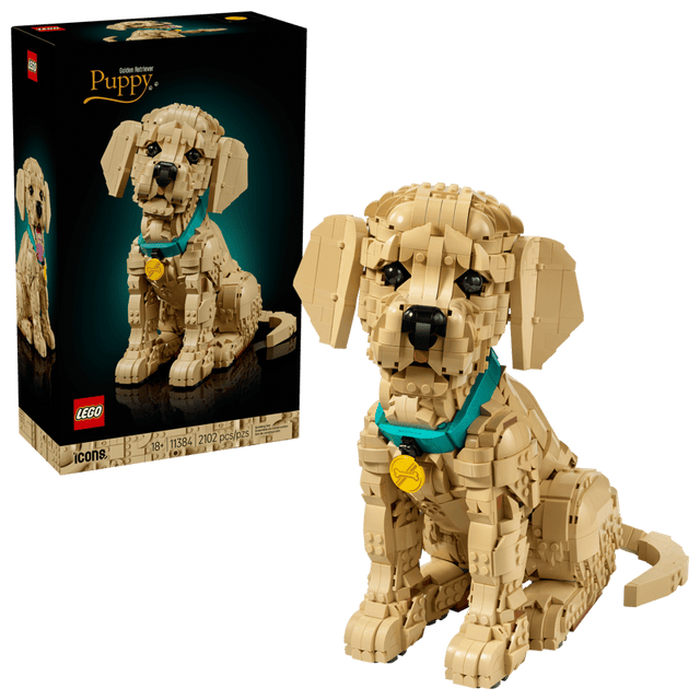 LEGO Golden Retriever Puppy
