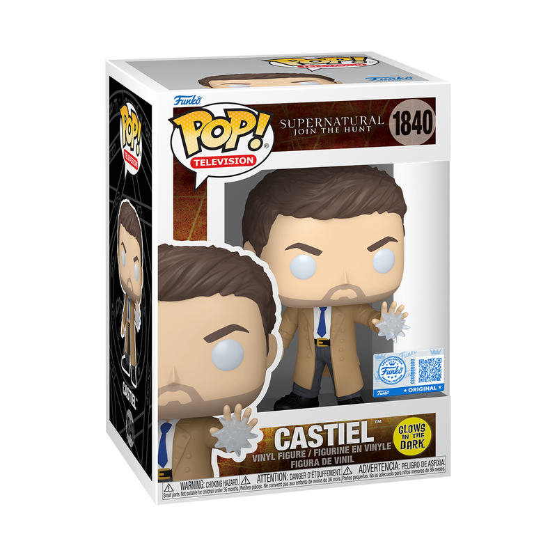 Funko POP! Castiel (Glow) - Limited Edition Toy Temple Exclusive