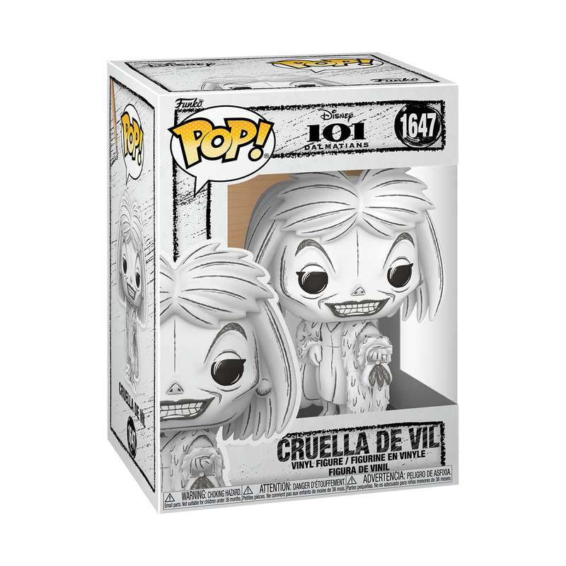 Funko POP! Cruella de Vil (Sketched Deco)
