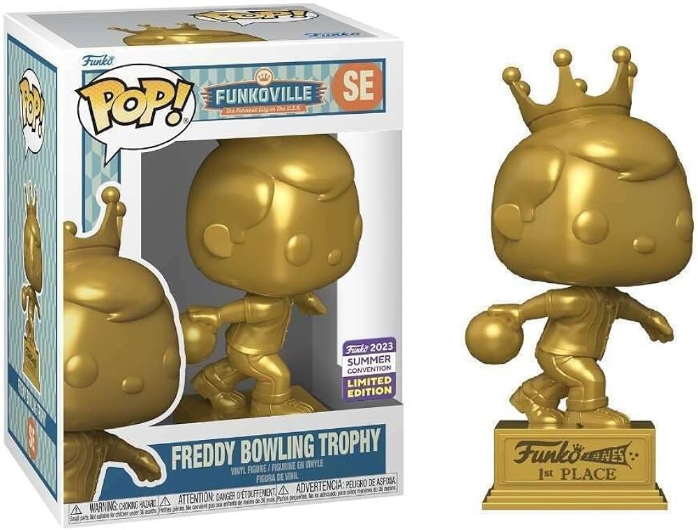 Funko POP! Freddy Bowling Trophy - Limited Edition 2023 SDCC Exclusive