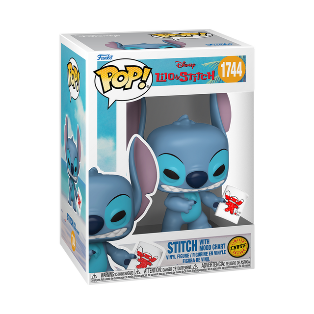 Funko POP! Stitch with Mood Chart - Limited Edition Chase (Pre-Order)