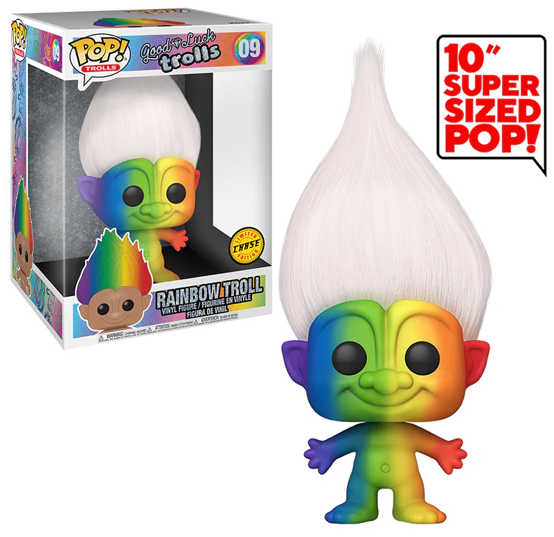 Funko POP! 10" Rainbow Troll - Limited Edition Chase