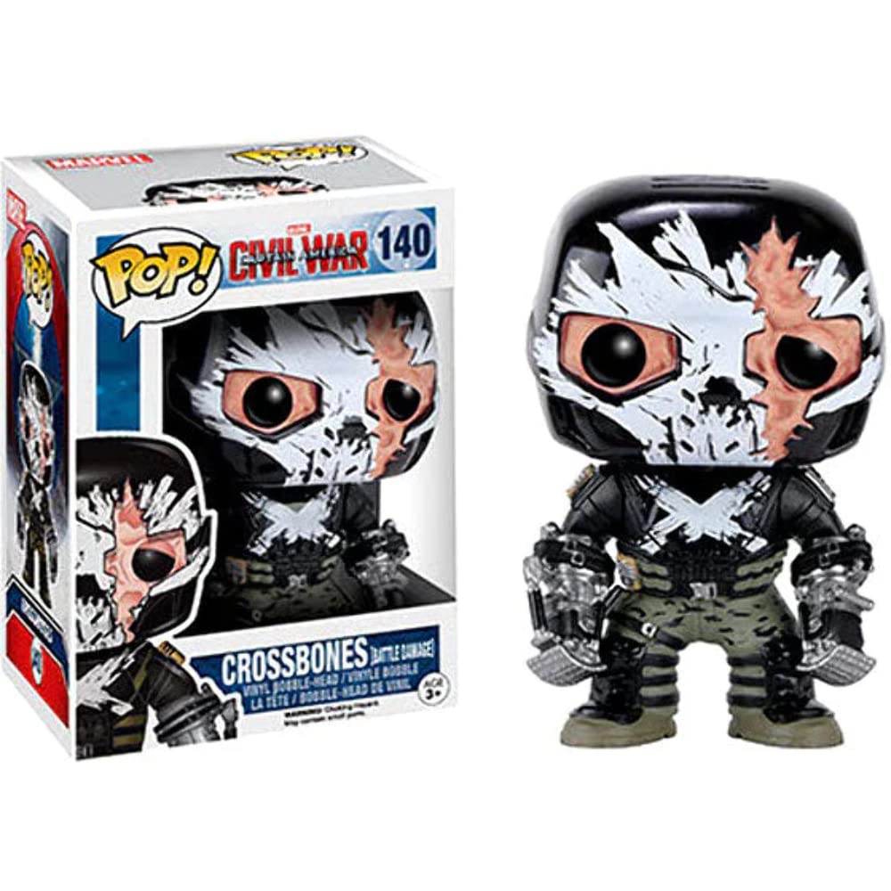 Funko POP! Crossbones (Battle Damage) - Limited Edition Target Exclusive