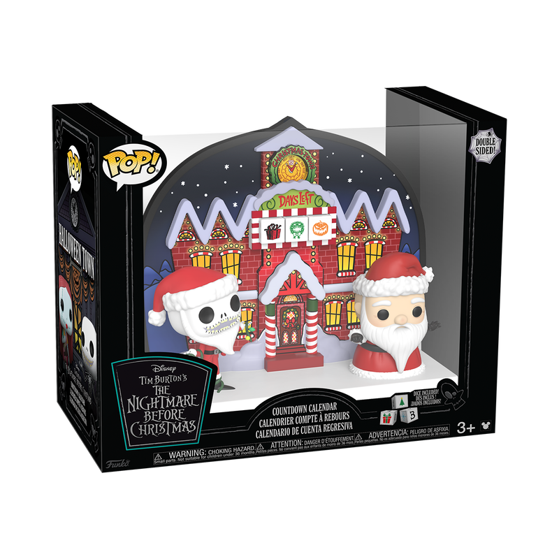 The Nightmare Before Christmas Dual-Sided Countdown Calendar