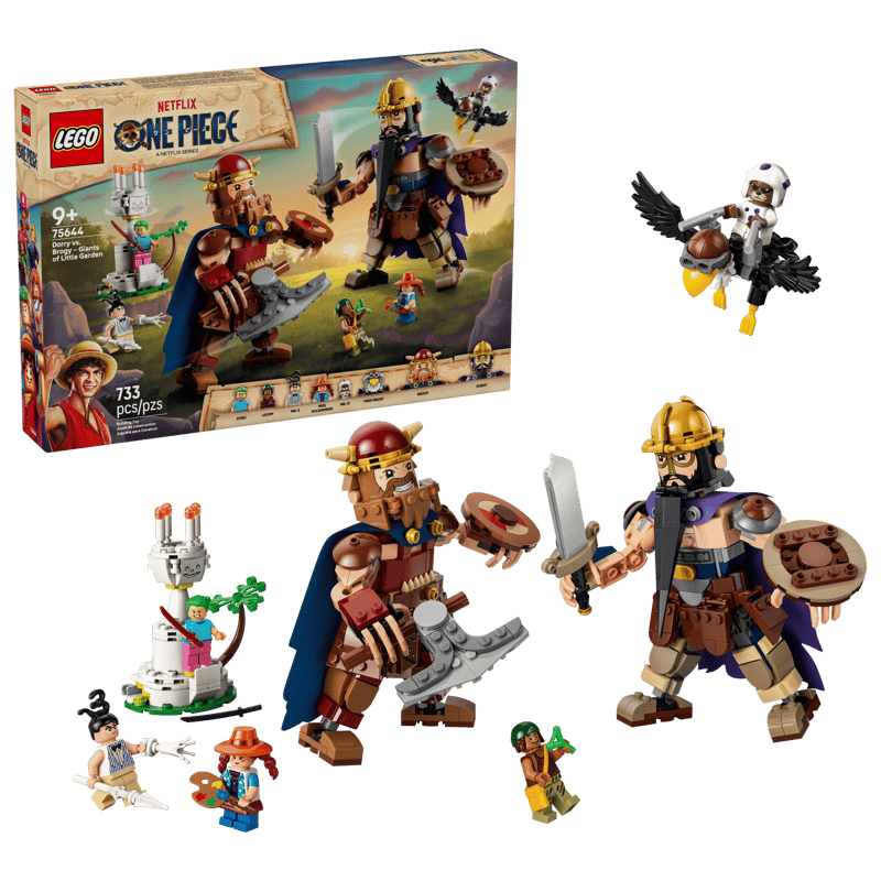 LEGO Dorry vs. Brogy – Giants of Little Garden