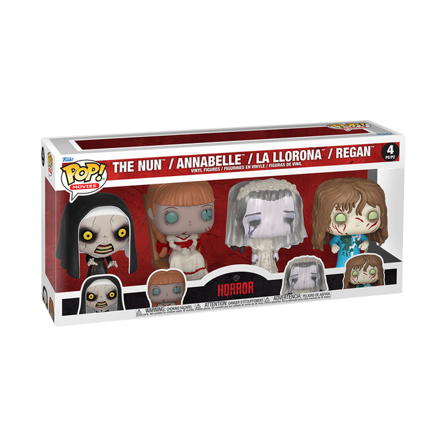 Funko POP! Warner Bros. Horror (4-Pack) (Pre-Order)