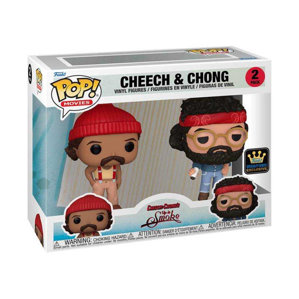 Funko POP! Cheech & Chong (2-Pack) - Limited Edition Specialty Series Exclusive