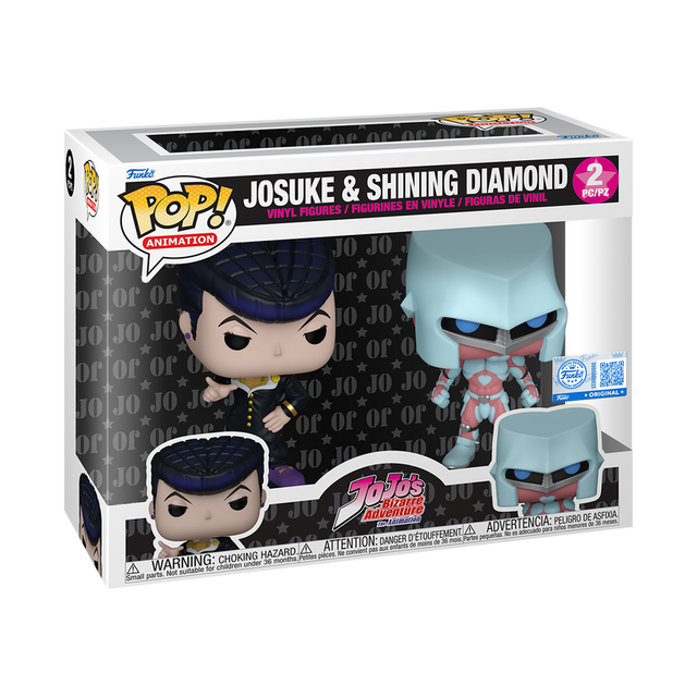 Funko POP! Josuke Higashikata and Shining Diamond (2 Pack) - Limited Edition Funko Shop Exclusive (Pre-Order)