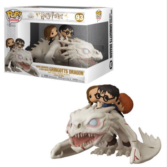 Funko POP! Harry, Hermione & Ron Riding Gringotts Dragon (Rides)